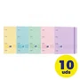 Oxford Europeanbinder 360º Polyfoam con Recambio 100 Hojas A4+ Set de 10 Colores Pastel